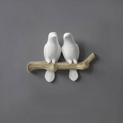 Lovely Birds Wall Hook