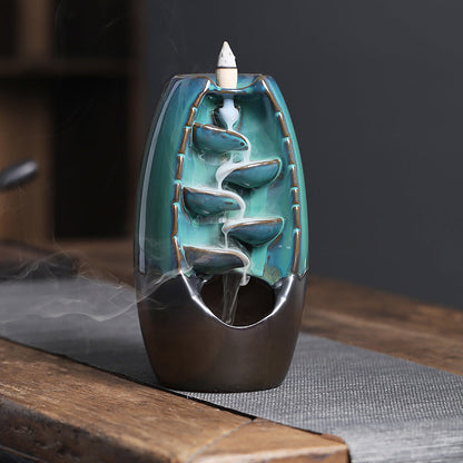 Mountain River Backflow Incense Holder