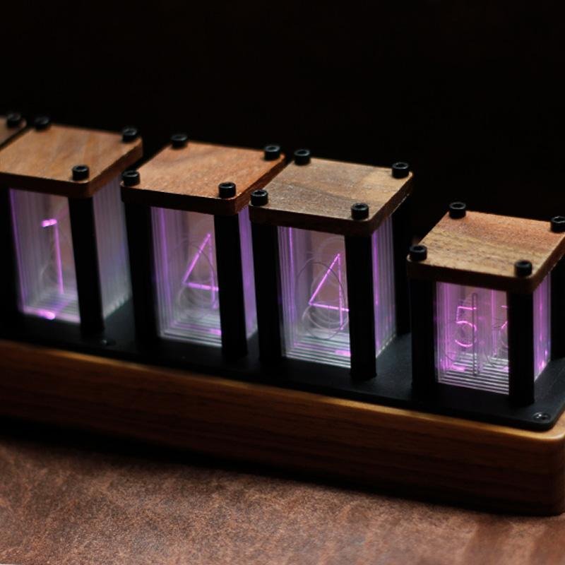 Electra Imitated Glow Tube Clock