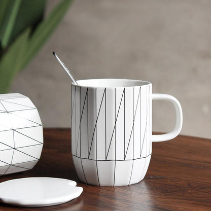 Kingbird Zigzag Stripes Mug