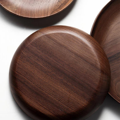 Mili Natural Teakwood Plates