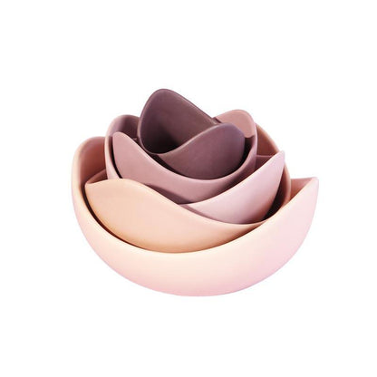 Morandi Lotus Stacked Bowl