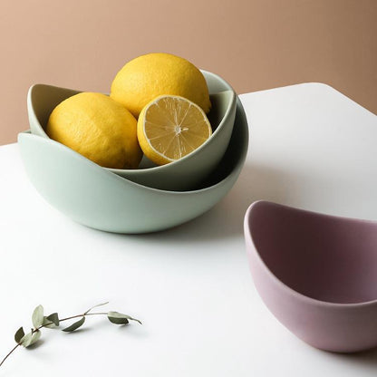 Morandi Lotus Stacked Bowl