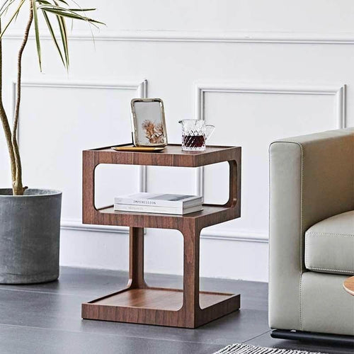 Morein Square Frame Storage Accent Table