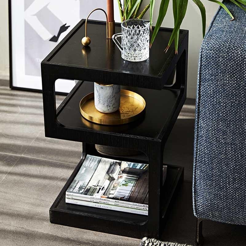 Morein Square Frame Storage Accent Table