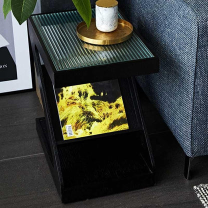 Morein Z-Shaped End Table